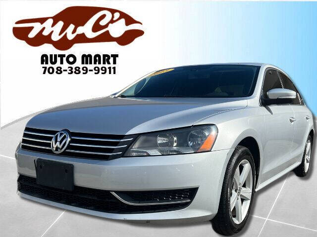 2013 Volkswagen Passat for sale at Mr.C's AutoMart in Midlothian, IL