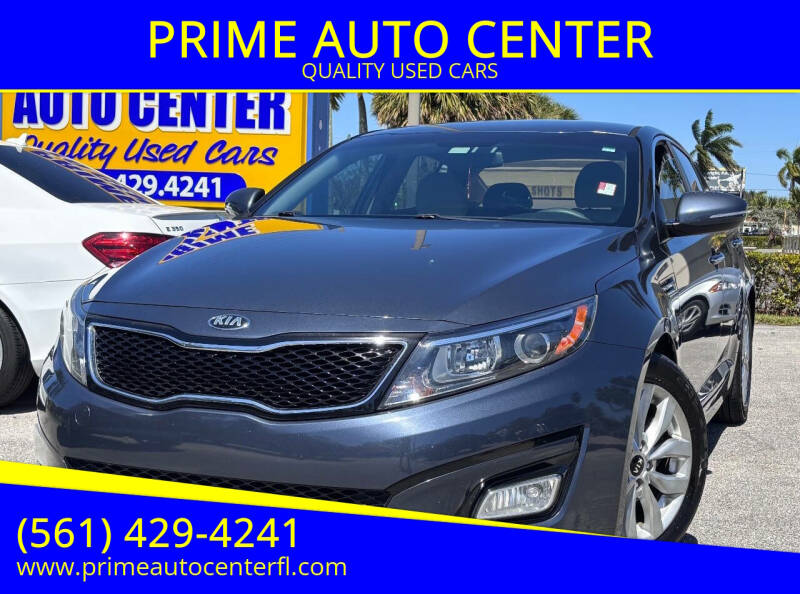 2015 Kia Optima for sale at PRIME AUTO CENTER in Palm Springs FL