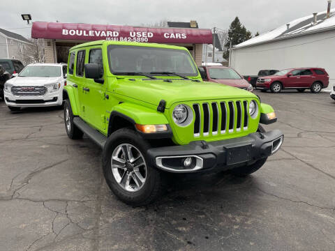 2021 Jeep Wrangler Unlimited for sale at Boulevard Used Cars in Grand Haven MI