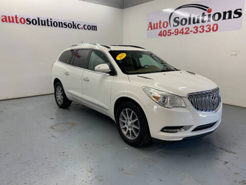 2015 Buick Enclave for sale at Auto Solutions in Warr Acres OK