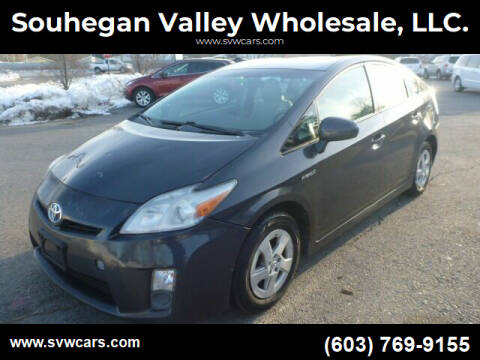 2010 Toyota Prius for sale at Souhegan Valley Wholesale, LLC. in Milford NH