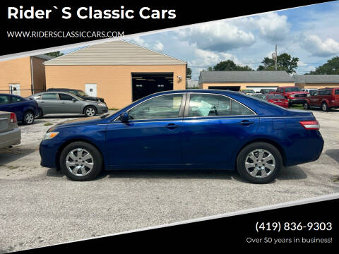 2011 Toyota Camry for sale at Rider`s Classic Cars in Millbury OH