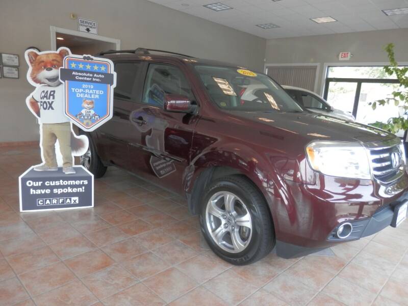 2015 Honda Pilot for sale at ABSOLUTE AUTO CENTER in Berlin CT