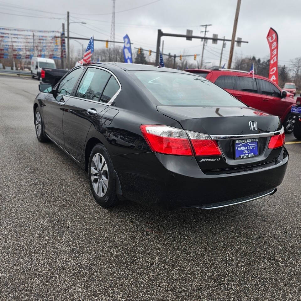 2014 Honda Accord for sale at Norman's Auto Sales in Cleveland, OH