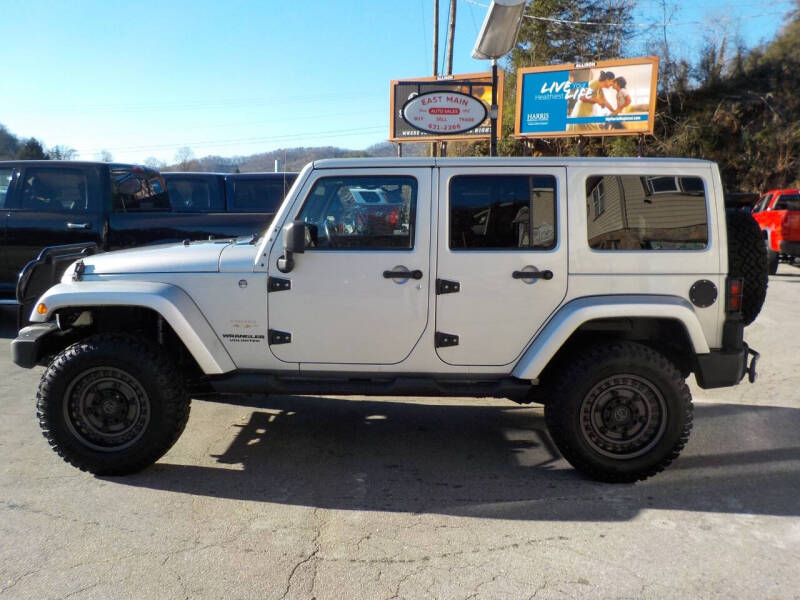 2012 Jeep Wrangler Unlimited for sale at EAST MAIN AUTO SALES in Sylva NC