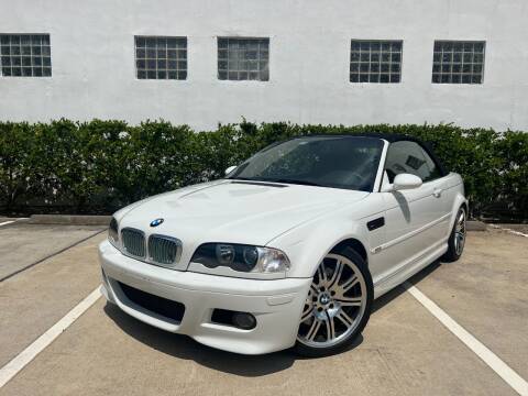 2005 BMW M3 for sale at UPTOWN MOTOR CARS in Houston TX