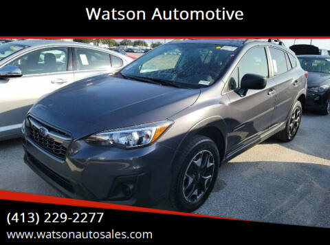 2020 Subaru Crosstrek for sale at Watson Automotive in Sheffield MA