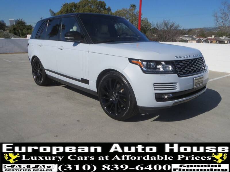 2016 Land Rover Range Rover for sale at European Auto House in Los Angeles CA