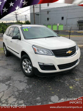 2015 Chevrolet Traverse for sale at All American Imports in Alexandria VA