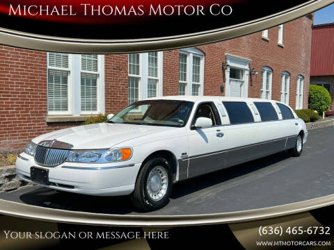 2000 Lincoln Town Car for sale at Michael Thomas Motor Co in Saint Charles MO
