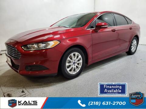 2016 Ford Fusion for sale at Kal's Kars - CARS in Wadena MN
