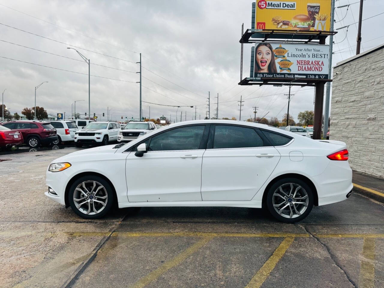 2017 Ford Fusion for sale at Atlas Auto Sales LLC in Lincoln, NE