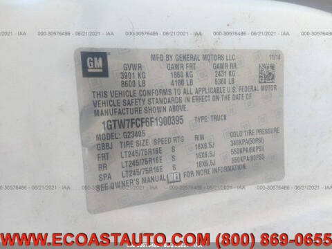 2015 GMC Savana 2500