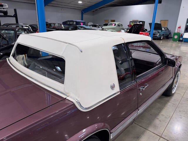 PURPLE 1988 Cadillac Eldorado Base 2dr Coupe 2