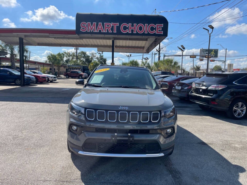 2022 Jeep Compass for sale at SMART CHOICE AUTO in Pasadena, TX