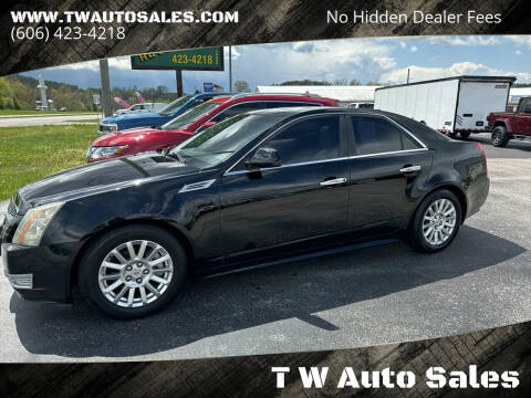 2010 Cadillac CTS for sale at T W Auto Sales in Science Hill KY