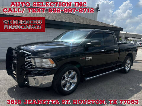 2015 RAM 1500 for sale at Auto Selection Inc. in Houston TX
