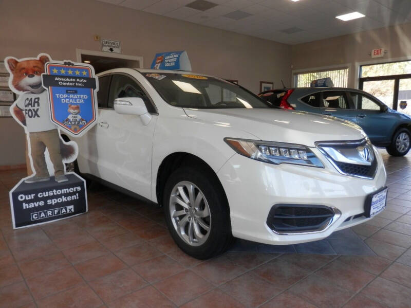 2016 Acura RDX for sale at ABSOLUTE AUTO CENTER in Berlin CT