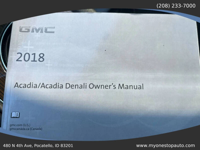 2018 GMC Acadia SLE-1