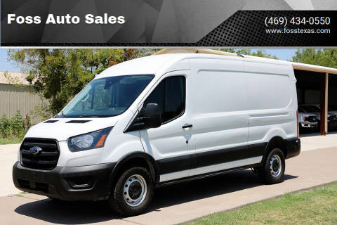 2020 Ford Transit for sale at Foss Auto Sales in Forney TX