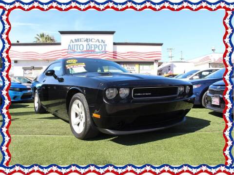 2013 Dodge Challenger for sale at American Auto Depot in Modesto CA