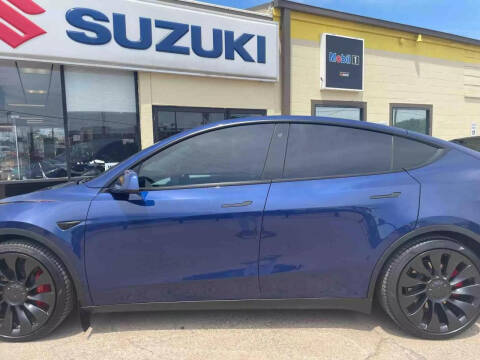 2022 Tesla Model Y for sale at Suzuki of Tulsa - Global car Sales in Tulsa OK