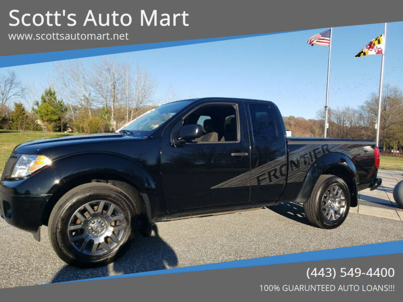 2012 Nissan Frontier for sale at Scott's Auto Mart in Dundalk MD