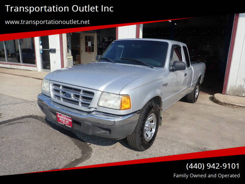 2001 Ford Ranger for sale at Transportation Outlet Inc in Eastlake OH