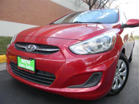 2015 Hyundai Accent for sale at Dasto Auto Sales in Manassas VA