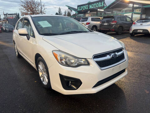 2014 Subaru Impreza 2.0i Premium