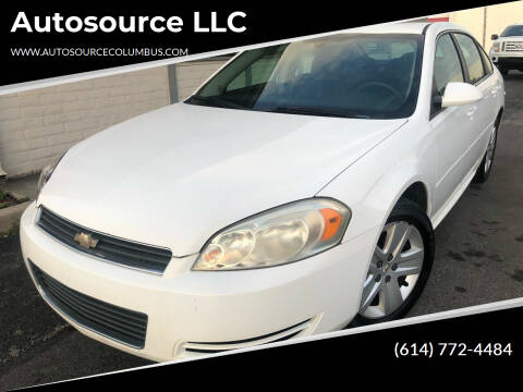 2010 Chevrolet Impala for sale at Autosource LLC in Columbus OH