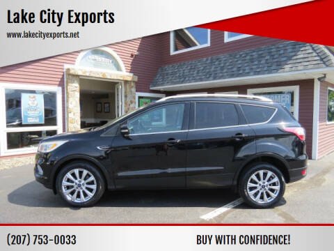 2017 Ford Escape for sale at Lake City Exports in Auburn ME