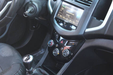 2013 Chevrolet Sonic RS Manual