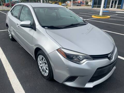 2016 Toyota Corolla for sale at Eden Cars Inc in Hollywood FL