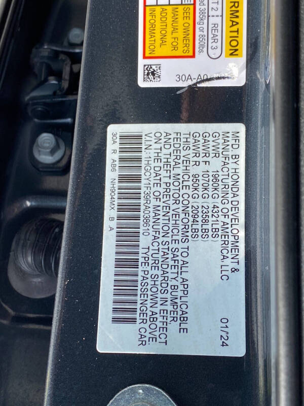 2024 Honda Accord EX