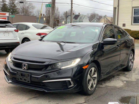 2020 Honda Civic for sale at Tonny's Auto Sales Inc. in Brockton MA