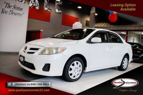 2011 Toyota Corolla for sale at Quality Auto Center in Springfield NJ