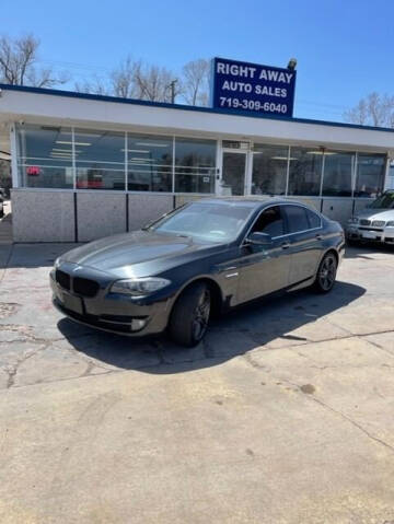 2011 BMW 5 Series for sale at Right Away Auto Sales in Colorado Springs CO