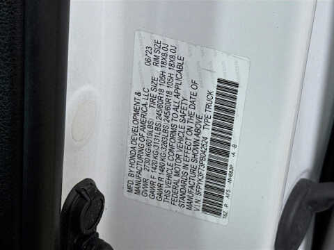 2023 Honda Ridgeline RTL-E