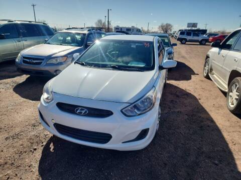 2017 Hyundai Accent for sale at PYRAMID MOTORS - Fountain Lot in Fountain CO