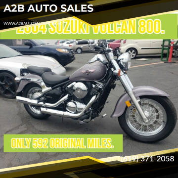 2004 Suzuki Vulcan800 for sale at A2B AUTO SALES in Chula Vista CA