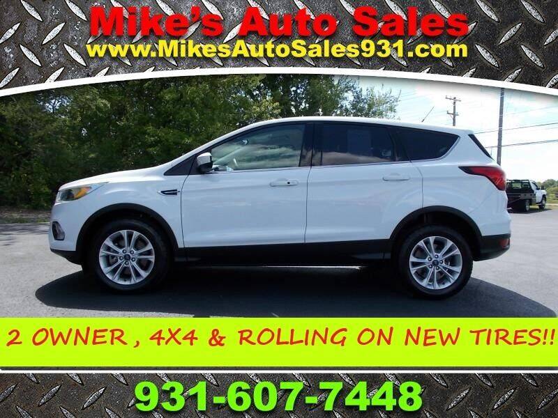 2019 Ford Escape for sale at Mike's Auto Sales in Shelbyville TN