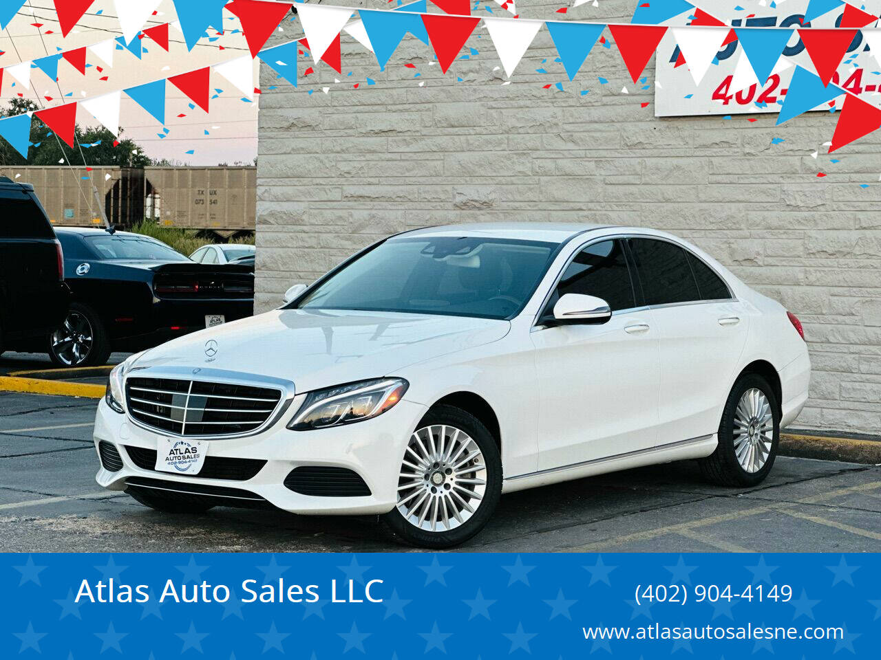 2016 Mercedes-Benz C-Class for sale at Atlas Auto Sales LLC in Lincoln, NE