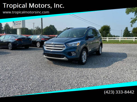 2018 Ford Escape for sale at Tropical Motors, Inc. in Riceville TN