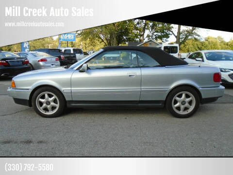 1998 Audi Cabriolet for sale at Mill Creek Auto Sales in Youngstown OH