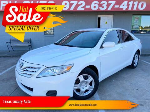 2011 Toyota Camry for sale at Texas Luxury Auto in Cedar Hill TX