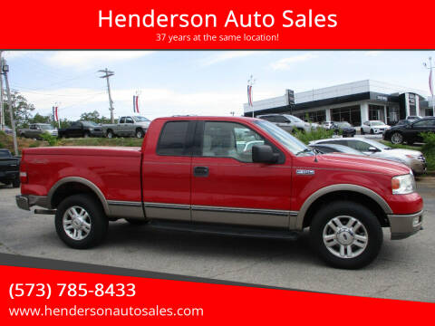 2004 Ford F-150 for sale at Henderson Auto Sales in Poplar Bluff MO