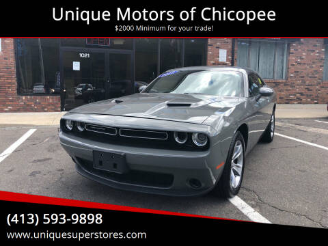 2017 Dodge Challenger for sale at Unique Motors of Chicopee in Chicopee MA