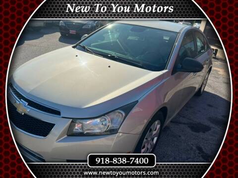 2013 Chevrolet Cruze for sale at New To You Motors in Tulsa OK