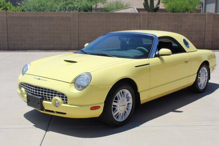 2002 Ford Thunderbird for sale at CLASSIC SPORTS & TRUCKS in Peoria AZ